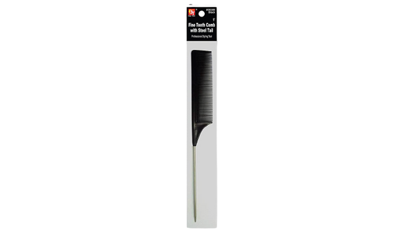 Bt Fine Tooth Comb With Steel Tail