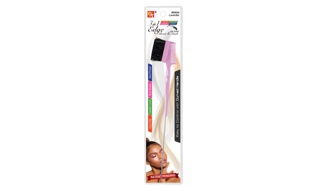 3 In 1 Edge Brush And Comb