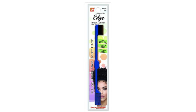 Double Sided Edge Brush And Comb