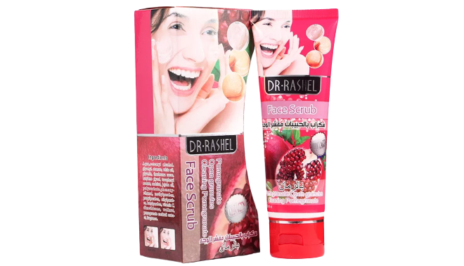 Dr Rashel Facial Scrub Pomegranate