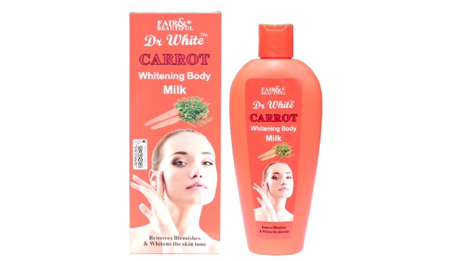 Dr White Carrot Whitening Body Milk