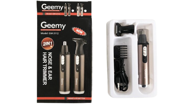 Geemy Model Gm-3112 2In1 Nose And Ear Hair