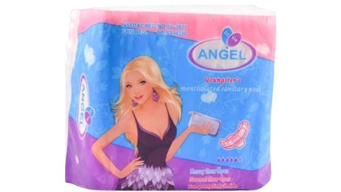 Angel Mentholated Sanitary Pads