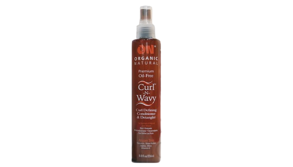 On Natural Curl-N-Wavy Curl Defining Conditioner And 
Detangler