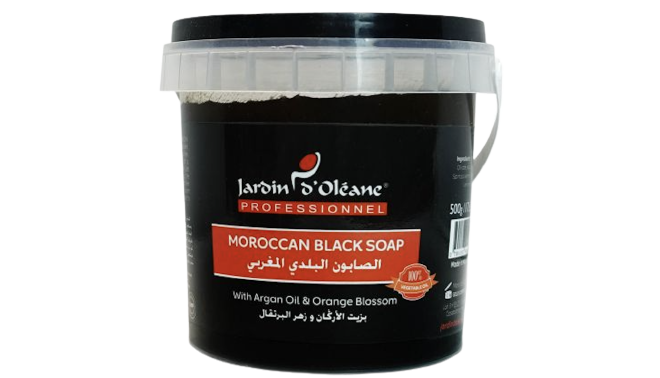 Jardin D Oleane Moroccan Argan Oil Black Soap