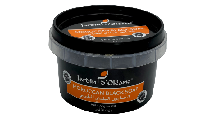 Jardin D’Oleane Morrocan Black Soap With Argan Oil