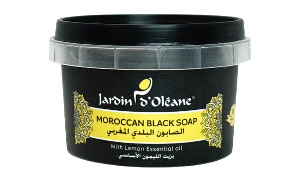 Jardins Moroccan Black Soap Lemon