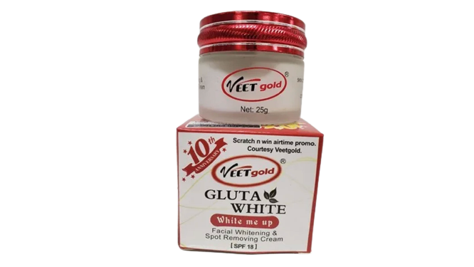 Veet Gold Gluta White Whitemeup Face Cream