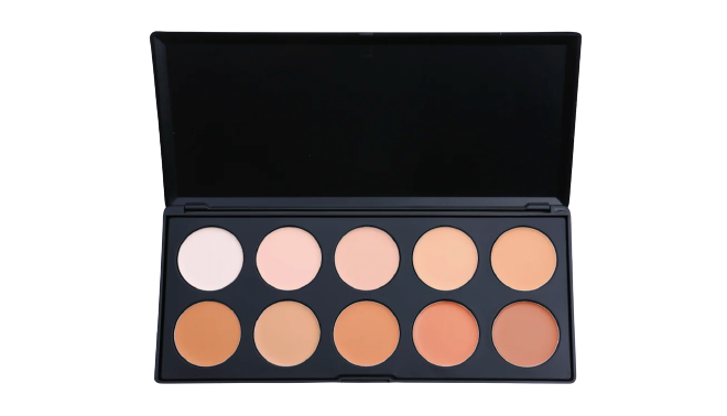 Bh Foundation And Concealer Palette 10 Color