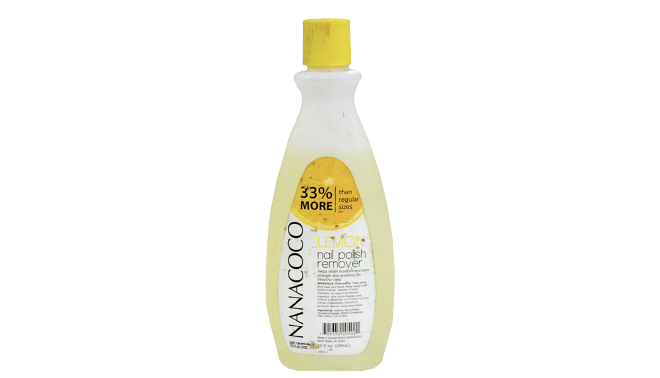 Nanacoco Nail Polish Remover Polish Lemon