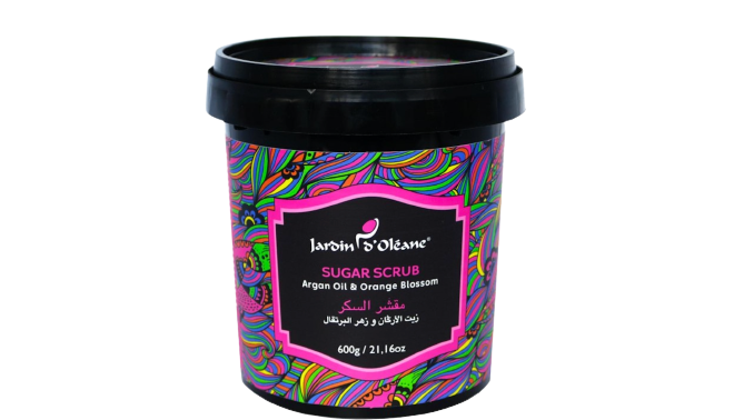 Jardin D’Oleane Sugar Scrub Argan Oil And Orange Blossom