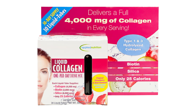 Liquid Collagen One-Per-Day Drink Mix