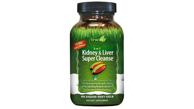 Irwin Naturals 2-In-1 Kidney & Liver Super