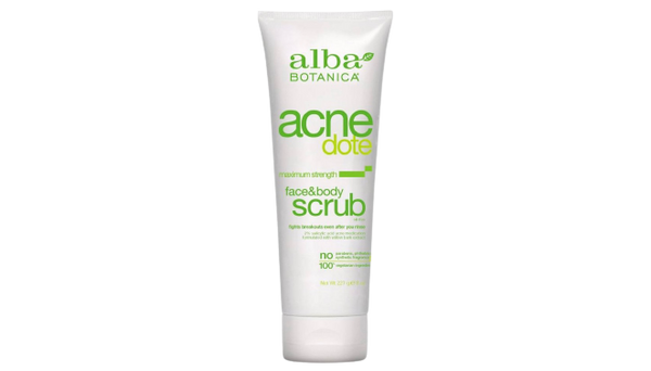 Alba Botanica Acne Dote Face And Body Scrub