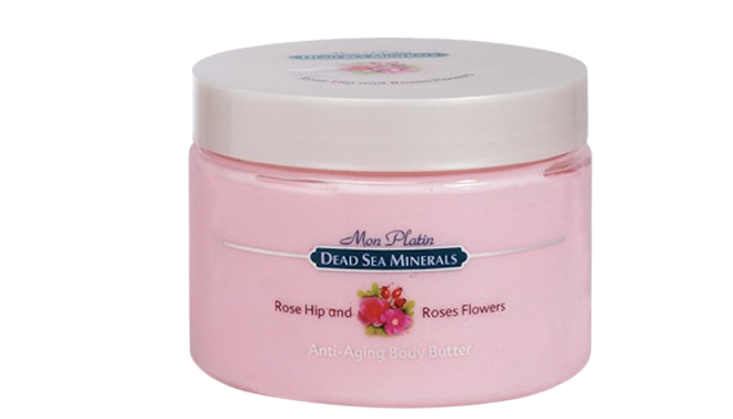 Dead Sea Minerals Anti-Aging Body Butter Rose And Rosehip