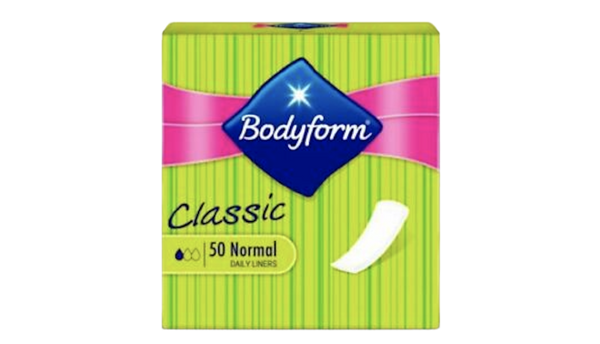 Bodyform Dailies Classic Protection 50 Liners