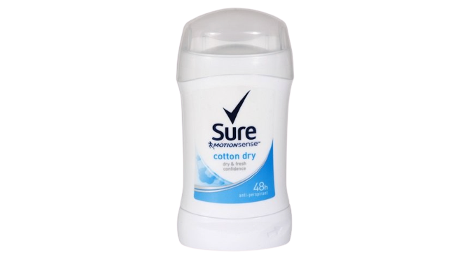 Sure Cotton Dry Deodorant Stick