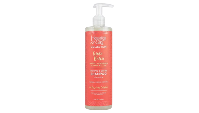 Hawaiian Silky Triple Butter Hydrate And Define Shampoo