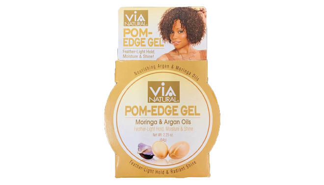 Via Natural Pom-Edge Gel
