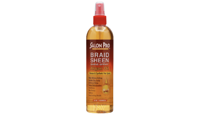 Salon Pro Braid Sheen Argan Oil
