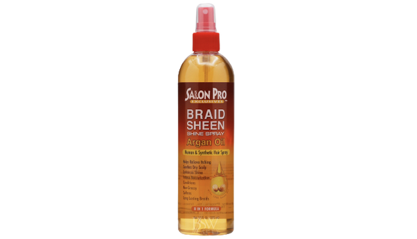 Salon Pro Braid Sheen Argan Oil
