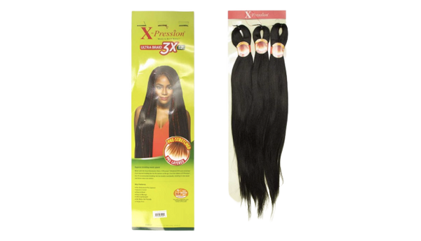 X-Pression 3X Pre-Stretched Braid 50''