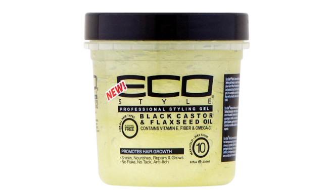 Eco Styler Black Castor And Flaxseed Oil Gel