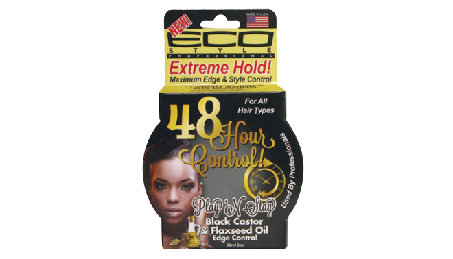Eco Styler Extreme Hold Black Castor And Flaxseed