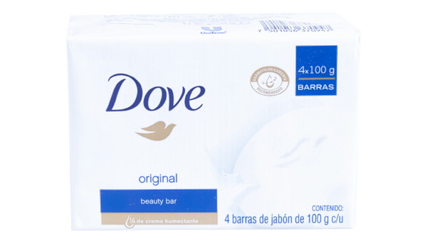 Dove Original Beauty Bar 4 Barras De Jabon