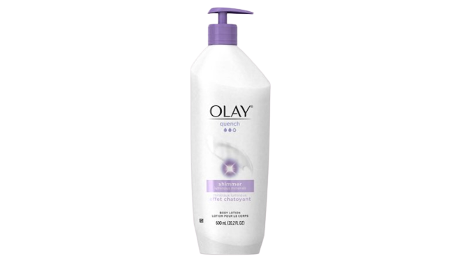 Olay Quench Shimmer Body Lotion