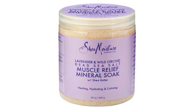 Shea Moisture Muscle Relief Mineral Soak
