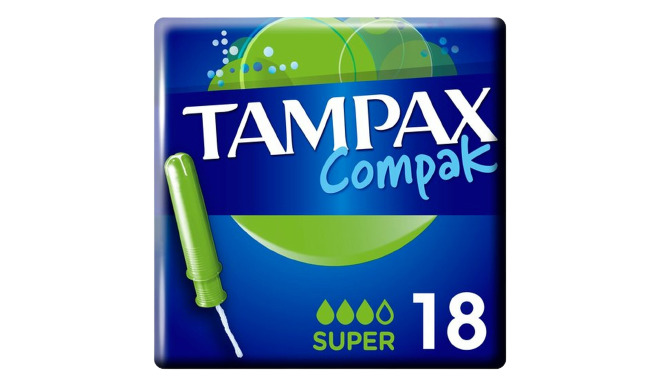 Tampax Compak Super 18