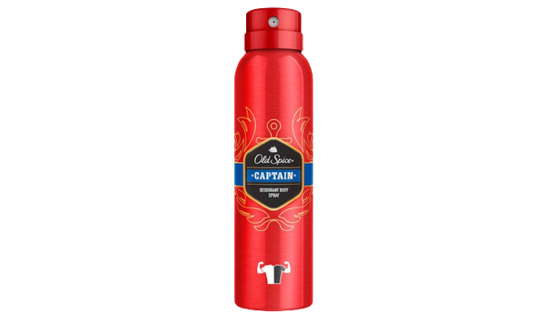 Old Spice Captain Deodorant Body Spray