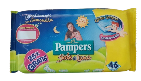 Pampers Solee Luna 46Wipes