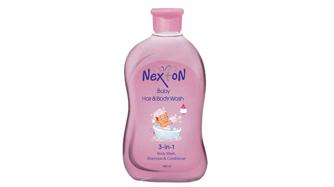 Nexton Baby Hair & Body Wash 3-In-1