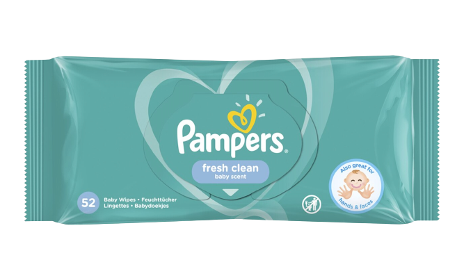 Pampers Fresh Clean Wipes