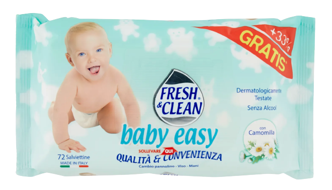 Fresh And Clean Baby Easy Wipes