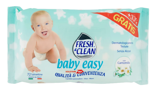 Fresh And Clean Baby Easy Wipes
