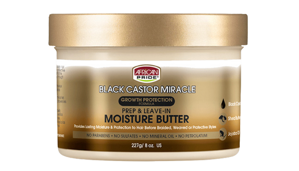 African Pride Black Castor Moisture Butter