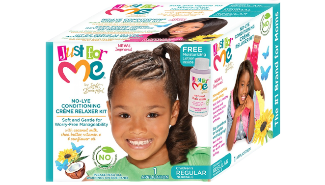 Just For Me No-Lye Conditioning Kit 4 Kids(Regular)