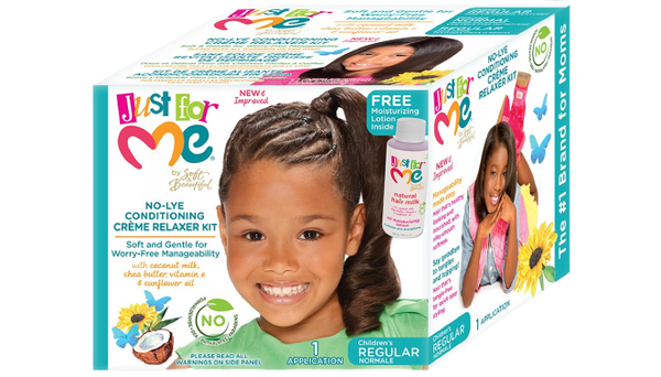 Just For Me No-Lye Conditioning Kit 4 Kids(Regular)
