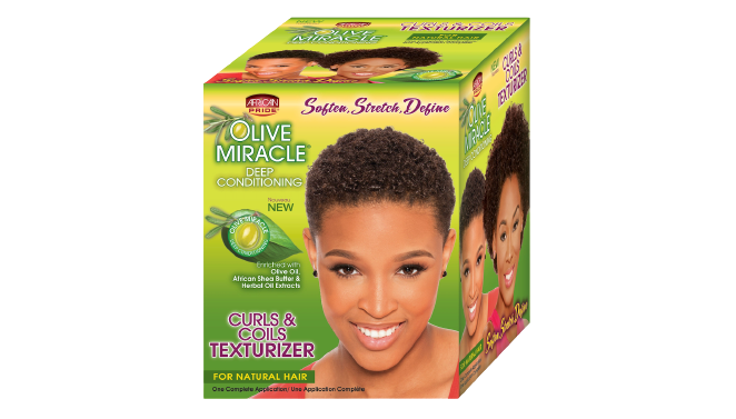 African Pride Olive Miracle Curls And Coils Texturizer
