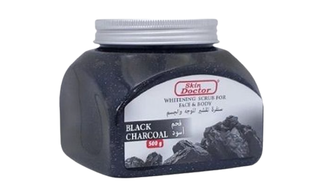 Skin Doctor Black Charcoal Whitening Scrub