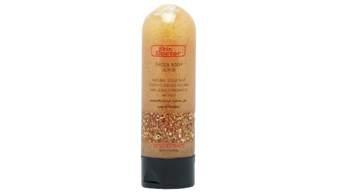 Skin Doctor Face And Body Scrub Gold Extract