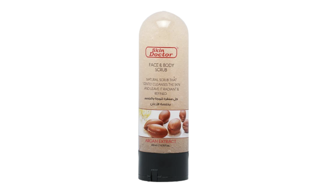 Skin Doctor Face And Body Scrub Argan Extract