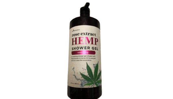 Rose Extract Hemp Shower Gel Soothing
