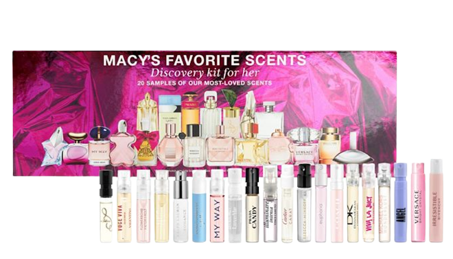 Macys Favorite Scent 15 Sample Perfumes