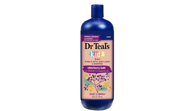 Dr Teal’s Kids 3 In 1 Body Wash And Shampoo