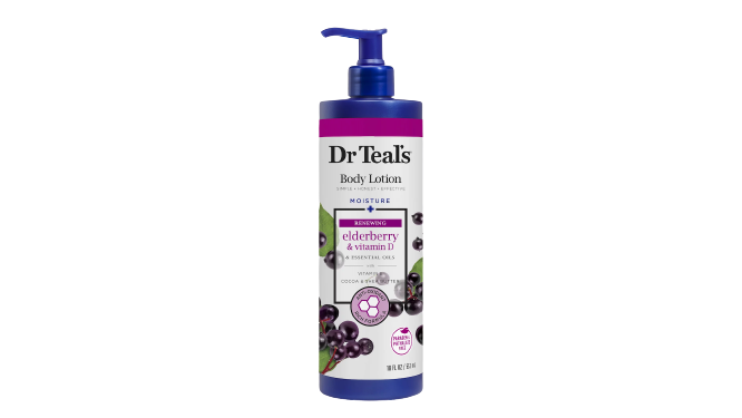 Dr Teals Elderberry And Vitamin D Body Lotion