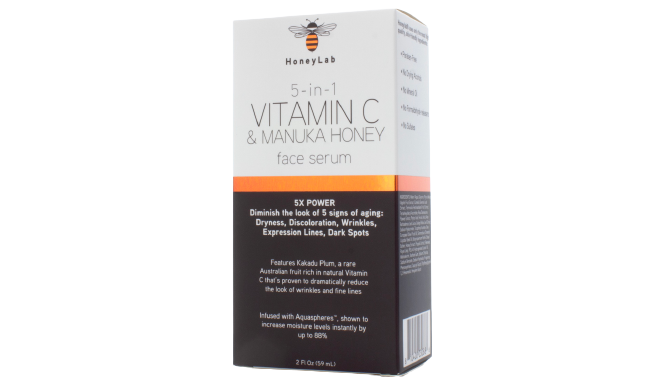 Honeylab 5 In 1 Vitamin C And Mianuka Honey Face
Serum